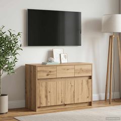 Ντουλάπι TV 91 x 34 x 61 εκ. Artisan Δρυς Επεξεργασμένο Ξύλο 8010329