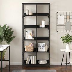 Ράφι Βιβλίων 4 επιπέδων 78,5 x 33 x 188,5 εκ. μέταλλο PB 8010897