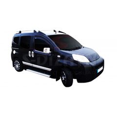 ΧΕΡΟΥΛΙΑ ΠΟΡΤΑΣ ΓΙΑ FIAT FIORINO/QUBO 2008 ΧΡΩΜΙΟ ΜΕΤΑΛΛΙΚΑ 10ΤΕΜ.
