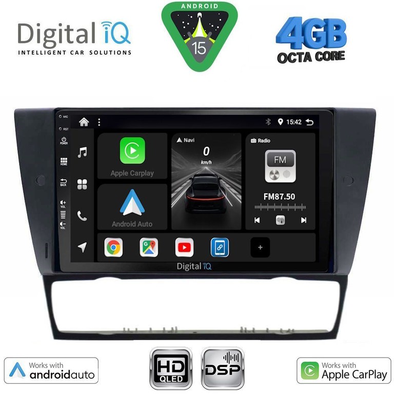 DIGITAL IQ BXF 16043_CPAA (9inc) MULTIMEDIA TABLET for BMW E90-E91-E92-E93 mod. 2005-2012