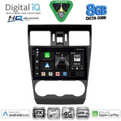 DIGITAL IQ BXK 20663_CPAA (9inc) MULTIMEDIA TABLET for SUBARU FORESTER - IMPREZA - XV mod. 2013-2019