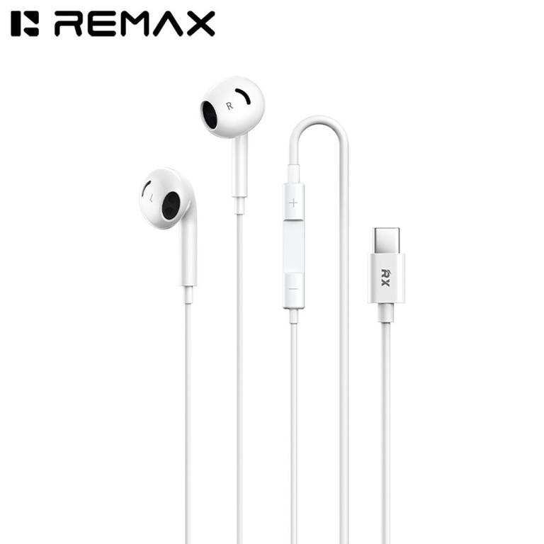 REMAX RM-06A (WHITE) IN EAR HEADPHONE (TYPE-C)