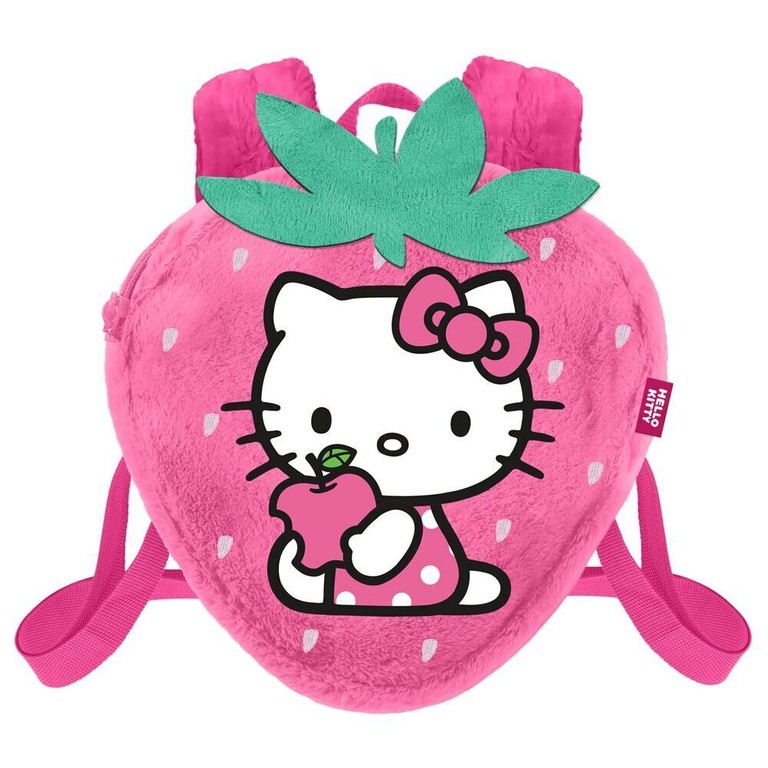 Hello Kitty Strawberry plush backpack