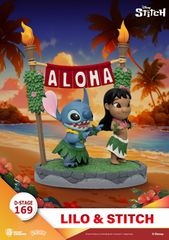 LILO & STITCH - Aloha - Diorama D-Stage 13cm-thumb-2