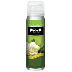 Aqua - ΑΡΩΜΑΤΙΚΟ ΑΥΤΟΚΙΝΗΤΟΥ ΣΕ ΣΠΡΕΙ (SPRAY) ΜΕ ΑΡΩΜΑ ΓΑΡΔΕΝΙΑ (GARDENIA FLOWER) FLOWERS SERIES 75ml AQUA - 1 TEM. (10-201/AQ)
