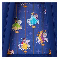 DISNEY - Princess Carousel - Mini Backpack Loungefly-thumb-4