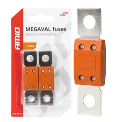 Amio - ΑΣΦΑΛΕΙΕΣ MEGAVAL 150A - 2 Τεμ. (03465/AM)