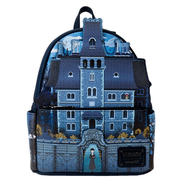 WEDNESDAY - Nevermore Academy - Mini Backpack LoungeFly