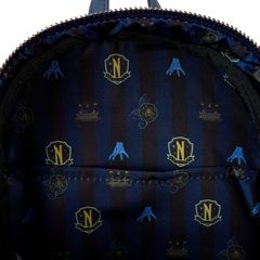 WEDNESDAY - Nevermore Academy - Mini Backpack LoungeFly-thumb-4