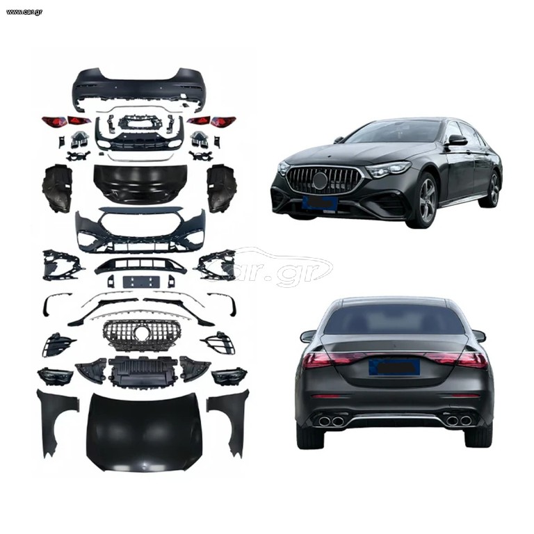 Full Body Kit W213 2016-2020 Upgrade Conversion To W214 2023-up E53 AMG Design