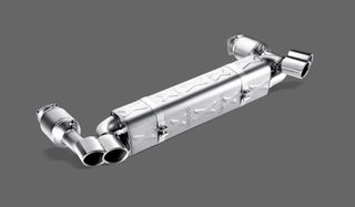 AKRAPOVIC Porsche 911 Turbo 997 Original εξάτμιση τιτανίου μετ