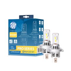 ΛΑΜΠEΣ LED H4 12V 4.000K 52W 4.300lm LED CANBUS CSP5730 PRO SMART SERIES M-TECH - 2 ΤΕΜ.