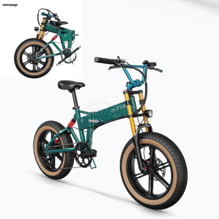 Σπαστό - Αναδιπλούμενο Fiido 2025 M1 Pro Fat Tire