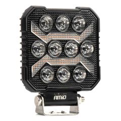 Amio - ΠΡΟΒΟΛΕΑΣ ΕΡΓΑΣΙΑΣ ΤΕΤΡΑΓΩΝΟΣ LED 54W 9-36V 10.000lm 6.500K 110x110x38mm AWL68 - 1 ΤΕΜ. (04209/AM)