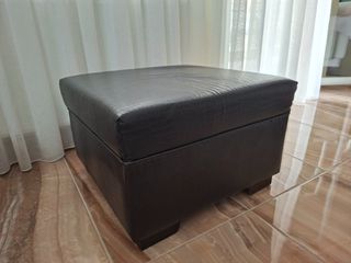 Σκαμπό δερμάτινο-thumb-2