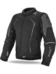 Seventy Degrees SD-JR47 Ανδρικό Μπουφάν Μηχανής 4 Εποχών Αδιάβροχο Black/Grey