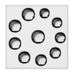 Σετ μεγεθών RingConn Gen 3 6-15 (Μαύρο)