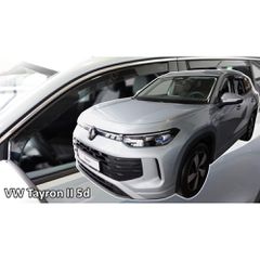 ΑΝΕΜΟΘΡΑΥΣΤΕΣ ΓΙΑ VW TAYRON 5D 2024+ ΖΕΥΓΑΡΙ ΑΠΟ ΕΥΚΑΜΠΤΟ ΦΙΜΕ ΠΛΑΣΤΙΚΟ HEKO - 2 ΤΕΜ