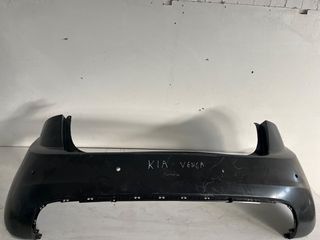 Πίσω Προφυλακτήρας Kia Venga (2009-2019) Μαύρος Γνήσιος με Τρύπες για Αισθητήρες (86611-1P000)
