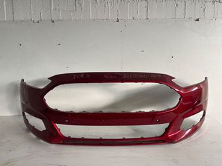 Εμπρός Προφυλακτήρας Ford Mondeo MK5 (2014-2019) Κόκκινος Γνήσιος με Τρύπες για Αισθητήρες (S73-17757-J)