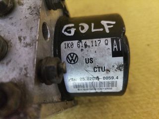 Μοναδα Abs Volkswagen Jetta Touran Golf Plus 1K0614117Q 25.0207-0059.4 ATE 10.0970-0315.4 1K0907379P