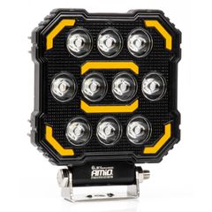 Amio - Προβολέας Εργασίας LED AWL79 SPOT 48W 3000lm 6500K με Λευκό + Κίτρινο φώς προειδοποίησης 9/36V - 1 τεμ. (04423/AM)