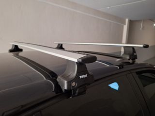 Μπαρες οροφης Thule για VW Golf 5-Πληρες σετ.