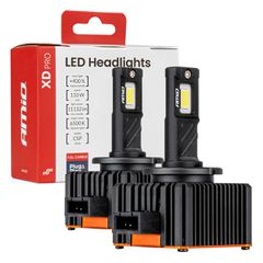 Amio - Λαμπτήρες LED Φώτων Εμπρός τύπου D1S/D1R βάση PK32d-2 τάση λειτουργίας 12V απόδοσης 110W (11132lm) XD PRO Series FULL CANBUS 6500K με ψύκτρα Plug & Play για Επιβατικά Αυτοκίνητα - 2 τεμ. (04679