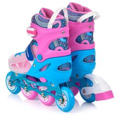 Πατίνια Meteor Roller Skates S 30-33 Loky Pink/Blue-thumb-4