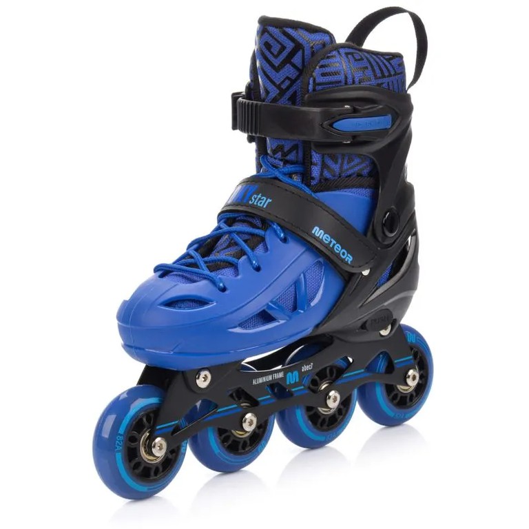 Πατίνια Meteor S 30-33 Loky Roller Skates Black/Blue