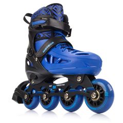 Πατίνια Meteor M 34-37 Loky Roller Skates Black/Blue-thumb-2