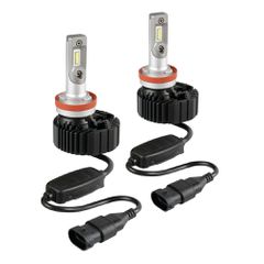 Lampa - LED Kit τύπου H8/H9/H11/H16 τάσης 9>32V φωτεινότητα 4500lm απόδοση 50W τύπος βάσης PGJ19-X Halo Serie 4 Fit-Master ZES Chips για ισχυρό και ομοιόμορφο φως εύκολη εγκατάσταση και αξιόπιστη απόδ