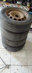 Ζαντολάστιχα τετράδα Σιδερένιες 14''- (4x108),- FORD FIESTA -- (Μοντ-2008-2017)--(JA8)--175/65/14 --5,5Jx14ET 37,5