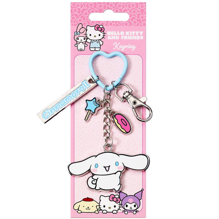 Hello Kitty Cinnamoroll keychain