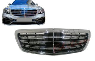 Μπροστινή Μάσκα Κατάλληλη Για Mercedes S-Class W222 (2014-08.2020) S65 Design