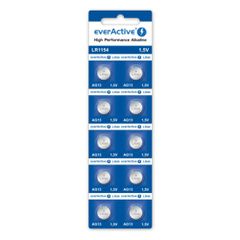 Αλκαλικές Μπαταρίες Κουμπιά everActive AG13 / LR44 / LR1154 1.5V – Συσκευασία 10 Τεμαχίων