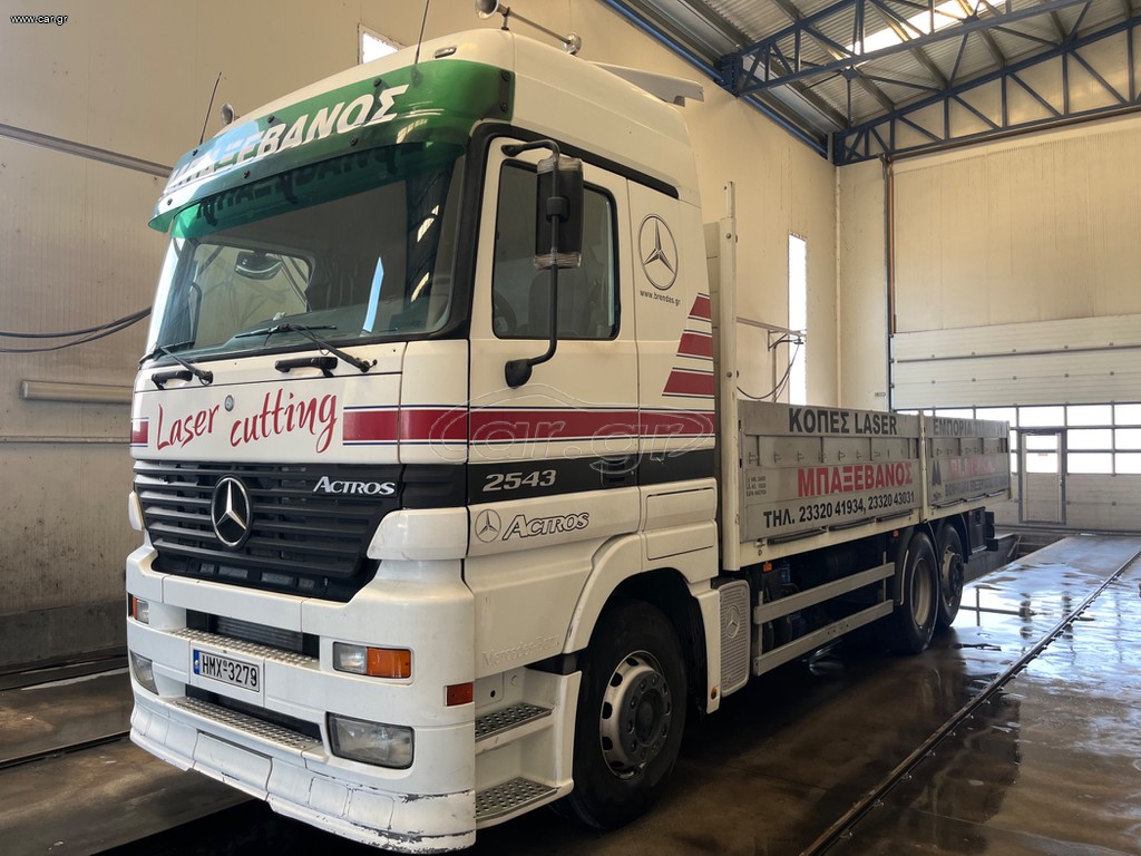 Καρότσα Ανοιχτή Mercedes-Benz 2002 ACTROS 2543 L 6X2 4500