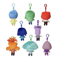 Disney Pixar Inside Out assorted plush keychain-thumb-2