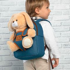 Bob Bunny backpack with plush toy 26cm-thumb-1