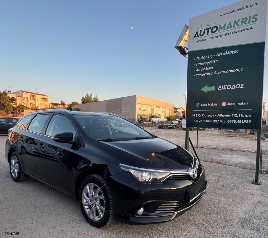 Toyota Auris 2016 1,2 *ΠΡΩΤΟ ΧΕΡΙ* ΔΙΑΘΕΣΙΜΟ ***Auto Makris***