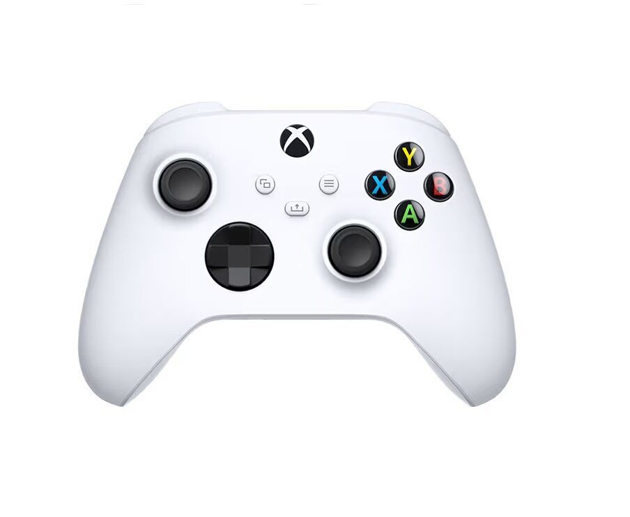 Microsoft - Xbox X Wireless Controller - White / Xbox Series X