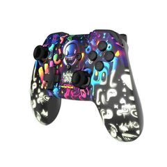 Trade Invaders - Shining Graff Wireless Controller - Switch/PC (Glow in the Dark Paint) / Nintendo Switch-thumb-1