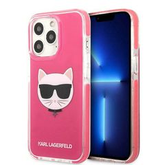 Case Karl Lagerfeld Choupette Head na iPhone 13 Pro Max - fuksjowe