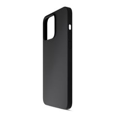iPhone 13 Pro Max Series 3mk Silicone Case - Black-thumb-1