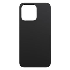 iPhone 13 Pro Max Series 3mk Silicone Case - Black-thumb-4