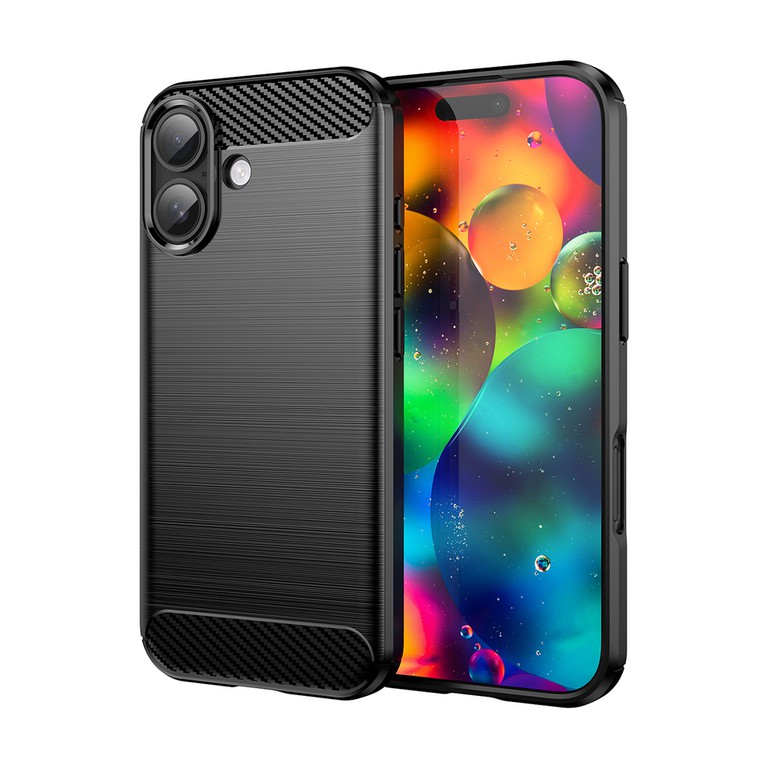 Carbon Case for iPhone 17 - Black