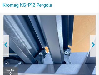 Πέργκολα Kromag KG-P12-thumb-3