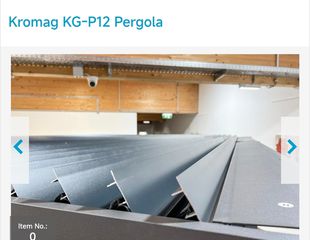 Πέργκολα Kromag KG-P12-thumb-9