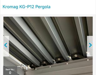 Πέργκολα Kromag KG-P12-thumb-12