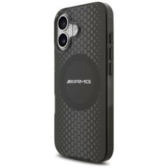 AMG Double Layer Transparent Graphics MagSafe case for iPhone 17 - black-thumb-1